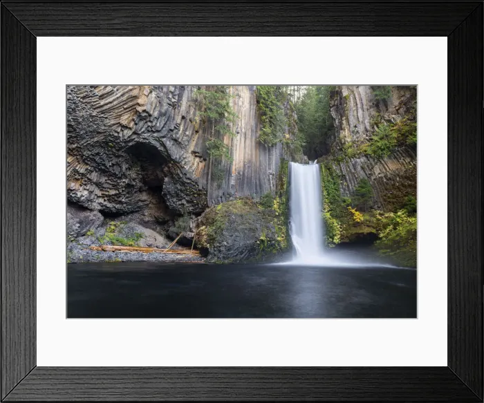 Framed Print : Toketee Falls in autumn, Douglas county, Oregon, United States of America, North America Framed Print : Toketee Falls in autumn, Douglas county, Oregon, United States of America, North America