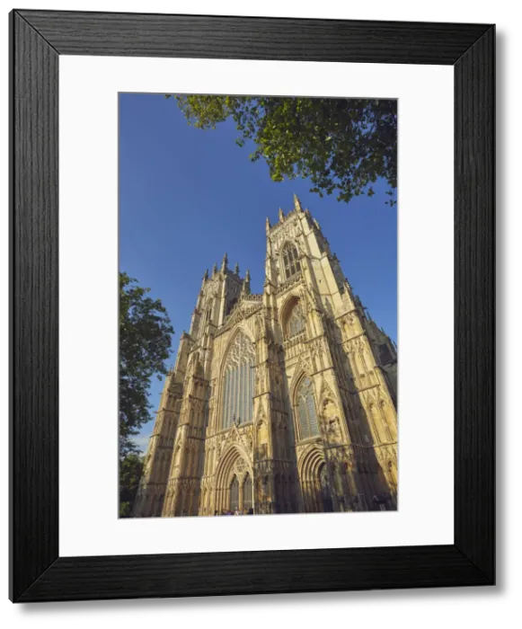 Framed Print : York Minster, the cathedral in the historic heart of the city of York, Yorkshire, England Framed Print : York Minster, the cathedral in the historic heart of the city of York, Yorkshire, England