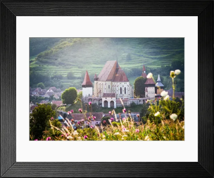 Framed Print : Lutheran fortified church in Biertan (Birthalm), Sibiu County Framed Print : Lutheran fortified church in Biertan (Birthalm), Sibiu County