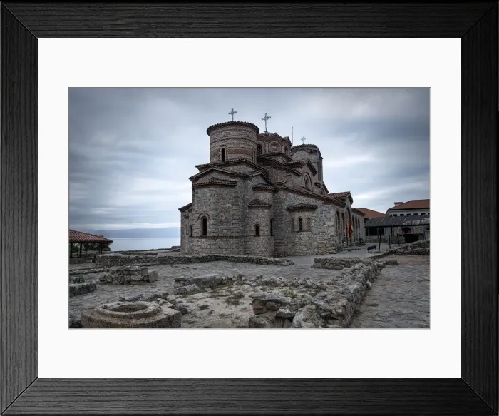 Framed Print : Byzantine Church of Saints Clement and Panteleimon, UNESCO World Heritage Site, Ohrid Framed Print : Byzantine Church of Saints Clement and Panteleimon, UNESCO World Heritage Site, Ohrid