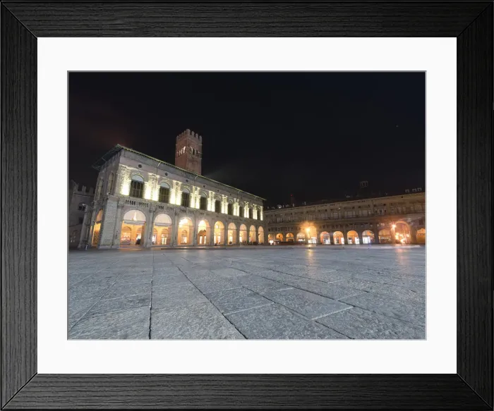 Framed Print : Palazzo of Podesta in the historical centre of Bologna, Piazza Maggiore, Bologna Framed Print : Palazzo of Podesta in the historical centre of Bologna, Piazza Maggiore, Bologna