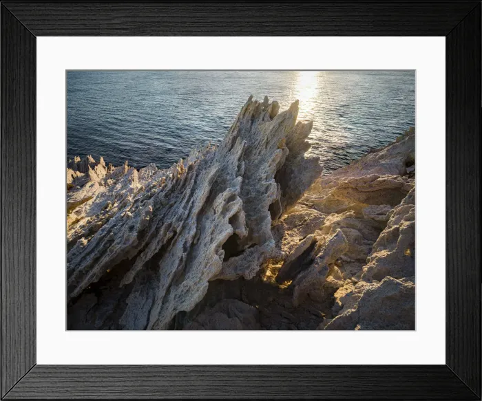 Framed Print : Spiked harsh rock on Antiparos Island, Cyclades, Greek Islands, Greece, Europe Framed Print : Spiked harsh rock on Antiparos Island, Cyclades, Greek Islands, Greece, Europe