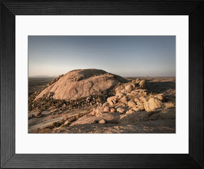 Framed Print : Sunset in the Erongo Mountains, Namibia, Africa Framed Print : Sunset in the Erongo Mountains, Namibia, Africa