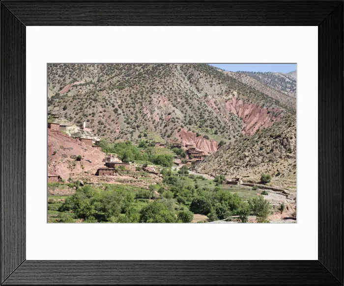 Framed Print : Poor villages in the most remote valleys of Morocco, North Africa, Africa Framed Print : Poor villages in the most remote valleys of Morocco, North Africa, Africa