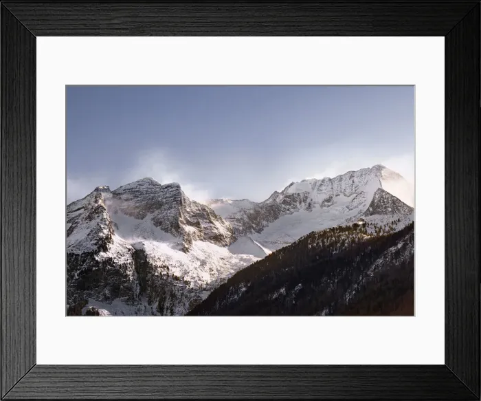 Framed Print : Wind gusting on Hochgall peak in winter, Trentino-Alto Adige, Italy, Europe Framed Print : Wind gusting on Hochgall peak in winter, Trentino-Alto Adige, Italy, Europe