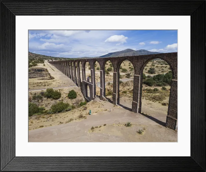 Framed Print : Aqueduct of Padre Tembleque, UNESCO World Heritage Site, Mexico state, Mexico Framed Print : Aqueduct of Padre Tembleque, UNESCO World Heritage Site, Mexico state, Mexico