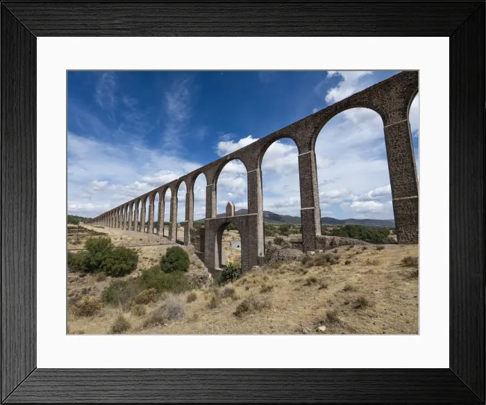 Framed Print : Aqueduct of Padre Tembleque, UNESCO World Heritage Site, Mexico state, Mexico Framed Print : Aqueduct of Padre Tembleque, UNESCO World Heritage Site, Mexico state, Mexico