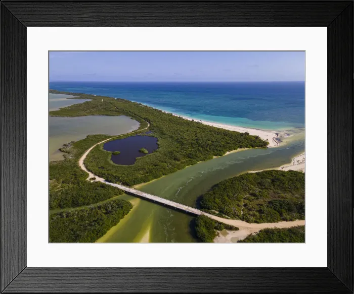 Framed Print : Aerial of Sian Ka an Biosphere Reserve, UNESCO World Heritage Site, Quintana Roo Framed Print : Aerial of Sian Ka an Biosphere Reserve, UNESCO World Heritage Site, Quintana Roo