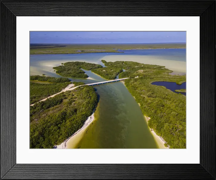 Framed Print : Aerial of Sian Ka an Biosphere Reserve, UNESCO World Heritage Site, Quintana Roo Framed Print : Aerial of Sian Ka an Biosphere Reserve, UNESCO World Heritage Site, Quintana Roo