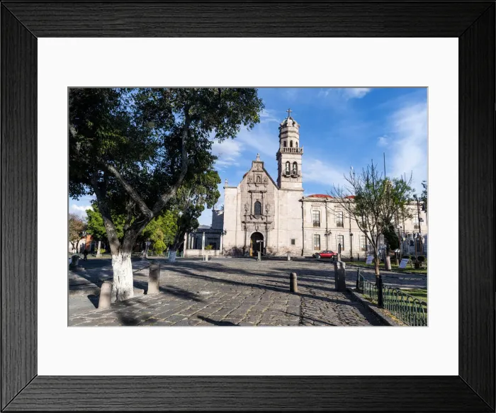 Framed Print : Santuario de Nuestra Senora de Guadalupe, UNESCO World Heritage Site, Morelia, Michoacan Framed Print : Santuario de Nuestra Senora de Guadalupe, UNESCO World Heritage Site, Morelia, Michoacan