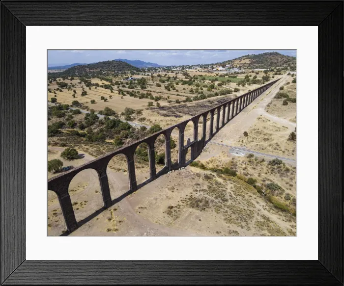 Framed Print : Aqueduct of Padre Tembleque, UNESCO World Heritage Site, Mexico state, Mexico Framed Print : Aqueduct of Padre Tembleque, UNESCO World Heritage Site, Mexico state, Mexico