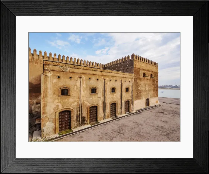 Framed Print : Defensive Walls of Kasbah of the Udayas, Rabat, Rabat-Sale-Kenitra Region, Morocco Framed Print : Defensive Walls of Kasbah of the Udayas, Rabat, Rabat-Sale-Kenitra Region, Morocco