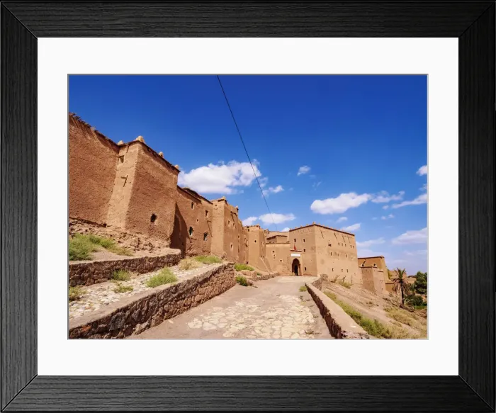 Framed Print : Kasbah Taourirt, Ouarzazate, Draa-Tafilalet Region, Morocco, North Africa, Africa Framed Print : Kasbah Taourirt, Ouarzazate, Draa-Tafilalet Region, Morocco, North Africa, Africa