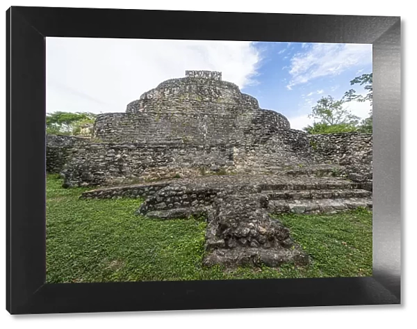 Yucatec-Maya archaeological site, Ek Balam, Yucatan, Mexico, North America
