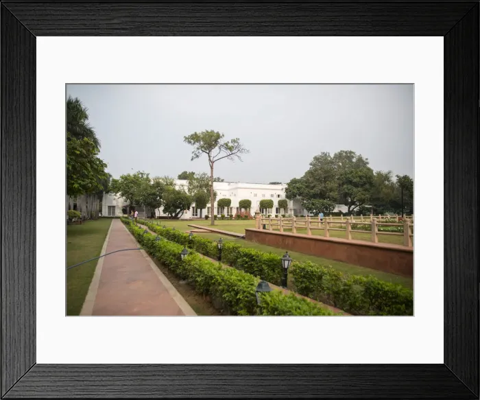 Framed Print : Gandhi Smriti, Memorial Museum to Mahatma Gandhi and site of assassination, New Delhi Framed Print : Gandhi Smriti, Memorial Museum to Mahatma Gandhi and site of assassination, New Delhi