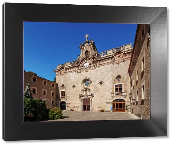 The Santuari de Lluc (Lluc Monastery), Serra de Tramuntana, Mallorca (Majorca)