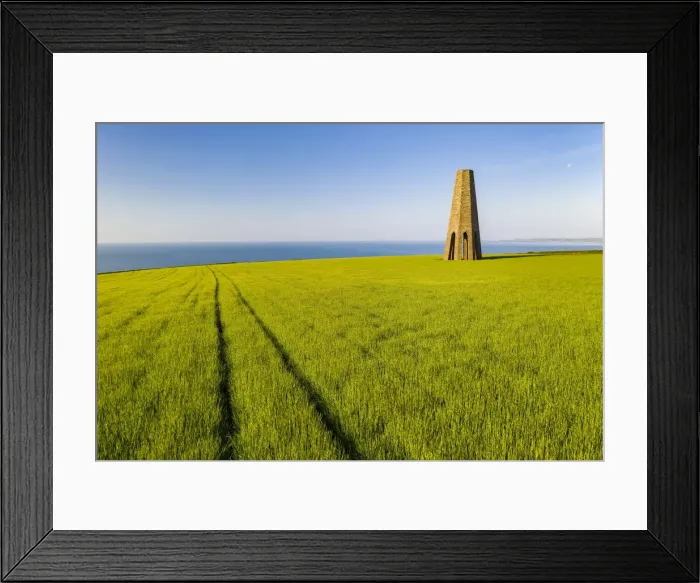 Framed Print : The Daymark, an octagonal day beacon near Dartmouth, Devon, England, United Kingdom Framed Print : The Daymark, an octagonal day beacon near Dartmouth, Devon, England, United Kingdom
