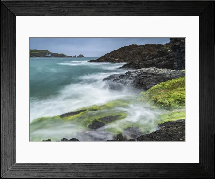 Framed Print : Padstow Lifeboat station from the shore of Mother Iveys Bay, Cornwall, England Framed Print : Padstow Lifeboat station from the shore of Mother Iveys Bay, Cornwall, England