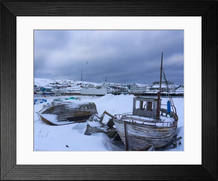 Framed Print : Port, Berlevag, Varanger Peninsula, Finnmark, Norway, Scandinavia, Europe Framed Print : Port, Berlevag, Varanger Peninsula, Finnmark, Norway, Scandinavia, Europe