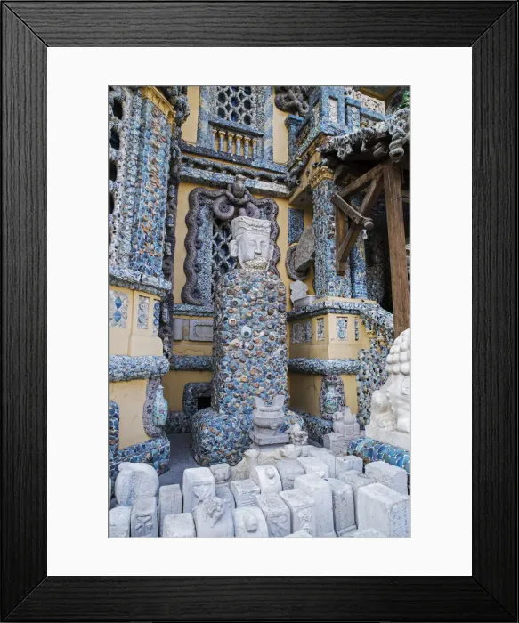 Framed Print : Porcelain house, Tianjin, China, Asia Framed Print : Porcelain house, Tianjin, China, Asia