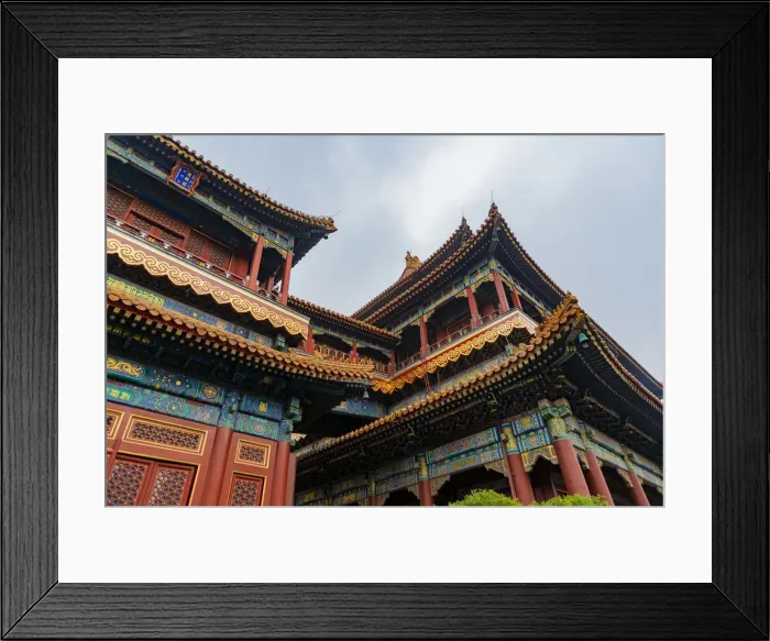 Framed Print : Lama Temple, Beijing, China, Asia Framed Print : Lama Temple, Beijing, China, Asia