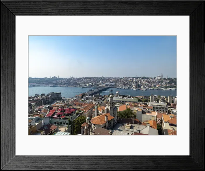 Framed Print : View of Istanbul from the Galata Tower, Istanbul, Turkey, Europe Framed Print : View of Istanbul from the Galata Tower, Istanbul, Turkey, Europe