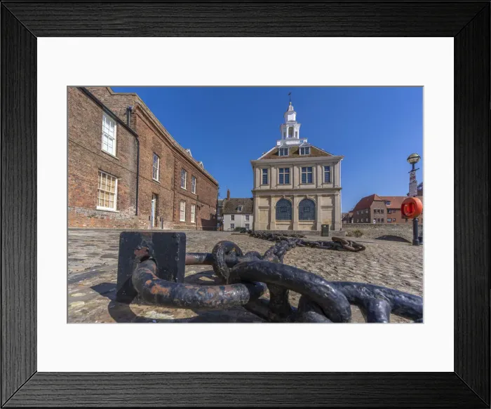 Framed Print : View of the Customs House, Purfleet Quay, Kings Lynn, Norfolk, England, United Kingdom Framed Print : View of the Customs House, Purfleet Quay, Kings Lynn, Norfolk, England, United Kingdom