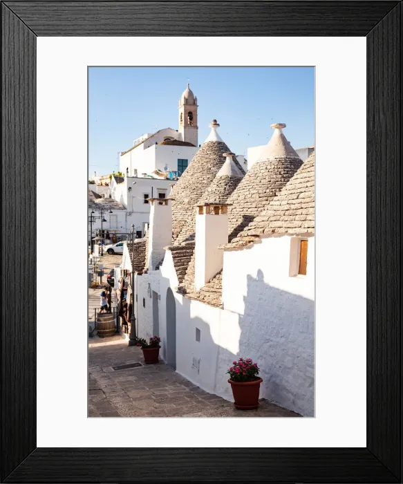 Framed Print : Trulli houses, Alberobello, UNESCO World Heritage Site, Apulia, Italy, Europe Framed Print : Trulli houses, Alberobello, UNESCO World Heritage Site, Apulia, Italy, Europe