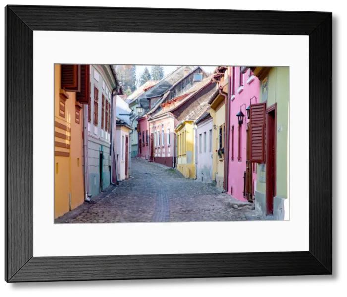 Framed Print : Historic Centre of Sighisoara, UNESCO World Heritage Site, Romania, Europe Framed Print : Historic Centre of Sighisoara, UNESCO World Heritage Site, Romania, Europe