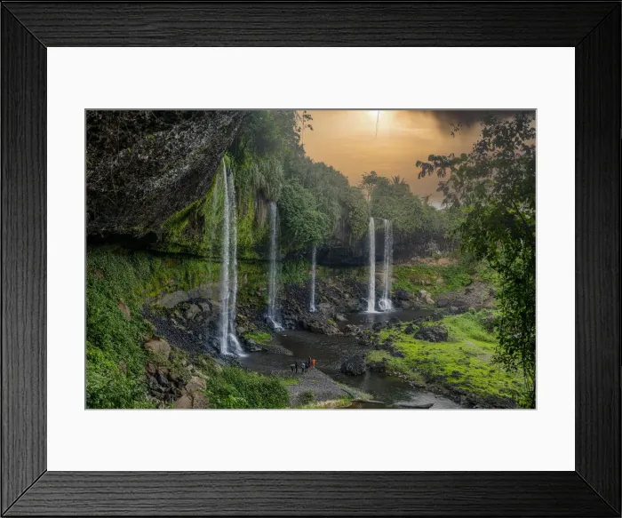 Framed Print : Agbokim waterfall, Ikom, Nigeria, West Africa, Africa Framed Print : Agbokim waterfall, Ikom, Nigeria, West Africa, Africa