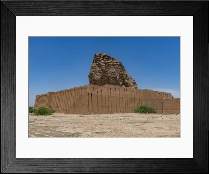 Framed Print : Ziggurat of Dur-Kurigalzu, Iraq, Middle East Framed Print : Ziggurat of Dur-Kurigalzu, Iraq, Middle East