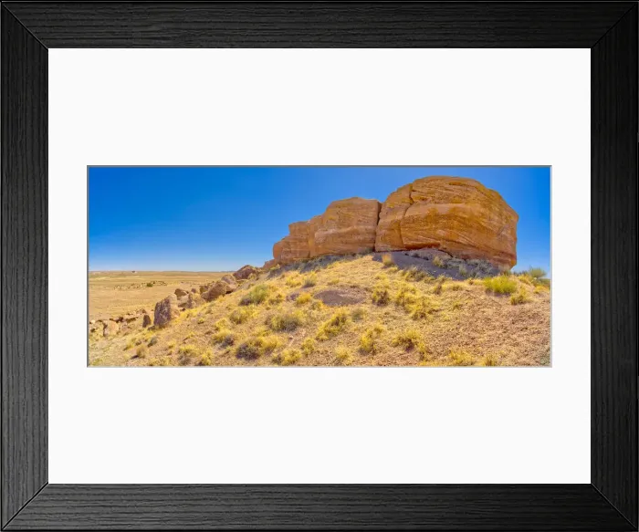 Framed Print : A rock formation called Agate Mesa, Petrified Forest National Park, Arizona Framed Print : A rock formation called Agate Mesa, Petrified Forest National Park, Arizona