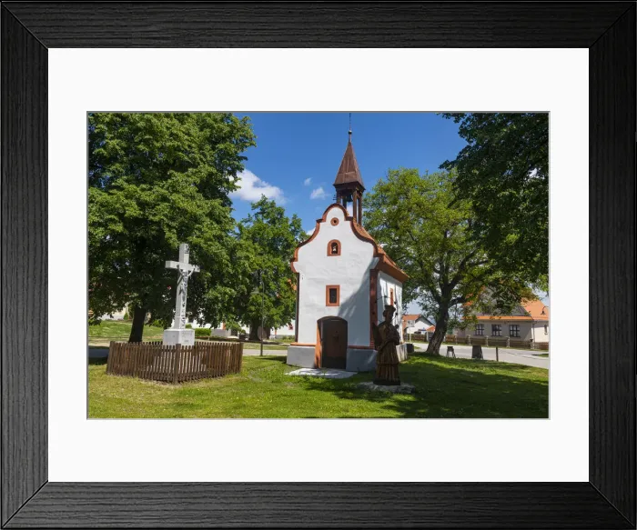 Framed Print : The historic village of Holasovice, UNESCO World Heritage Site, South Bohemia Framed Print : The historic village of Holasovice, UNESCO World Heritage Site, South Bohemia