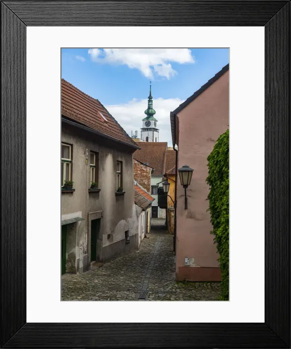 Framed Print : Jewish Quarter and St. Procopius Basilica, UNESCO World Heritage Site, Trebic Framed Print : Jewish Quarter and St. Procopius Basilica, UNESCO World Heritage Site, Trebic