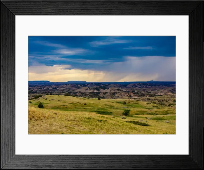Framed Print : Beautiful view of the Theodore Roosevelt National Park South Unit, North Dakota Framed Print : Beautiful view of the Theodore Roosevelt National Park South Unit, North Dakota