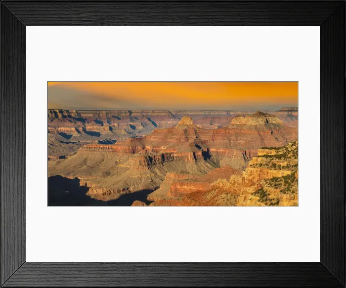 Framed Print : View from Cape Royal at sunrise, North Rim, Grand Canyon National Park Framed Print : View from Cape Royal at sunrise, North Rim, Grand Canyon National Park