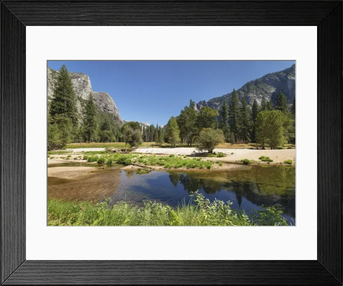 Framed Print : Merced River in Yosemite Valley, Yosemite National Park, UNESCO World Heritage Site Framed Print : Merced River in Yosemite Valley, Yosemite National Park, UNESCO World Heritage Site