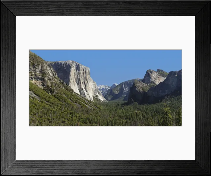 Framed Print : Tunnel View, Yosemite Valley with El Capitan, Yosemite National Park Framed Print : Tunnel View, Yosemite Valley with El Capitan, Yosemite National Park