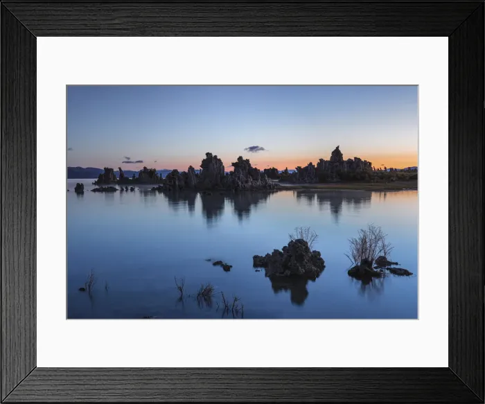 Framed Print : Tufa formations at Mono Lake, South Tufa State Reserve, Sierra Nevada, California Framed Print : Tufa formations at Mono Lake, South Tufa State Reserve, Sierra Nevada, California
