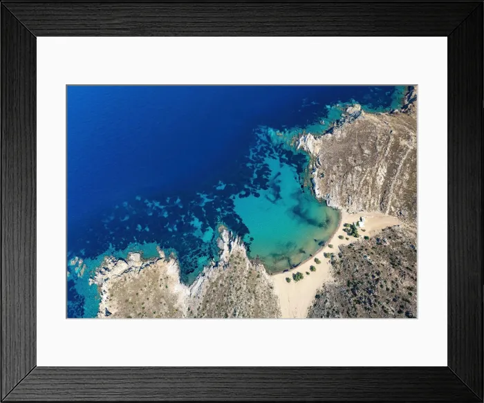 Framed Print : Psili Ammos Beach, Patmos, Greek Islands, Greece, Europe Framed Print : Psili Ammos Beach, Patmos, Greek Islands, Greece, Europe