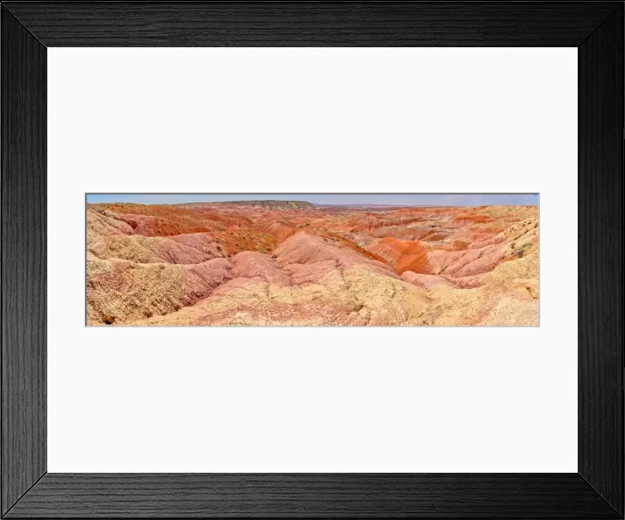 Framed Print : Blood red ridges of Bentonite clay on the east side of Tiponi Point in Petrified Forest Framed Print : Blood red ridges of Bentonite clay on the east side of Tiponi Point in Petrified Forest