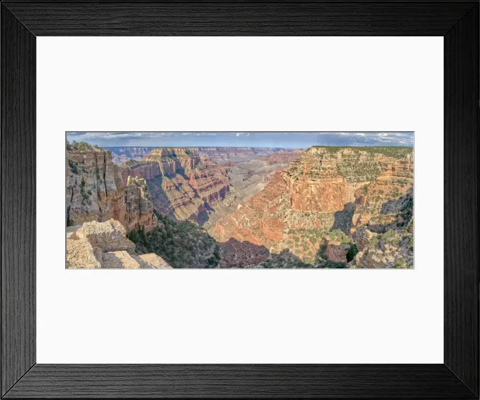 Framed Print : Panorama view of Freyas Castle and Wotans Throne from the southwest side of Framed Print : Panorama view of Freyas Castle and Wotans Throne from the southwest side of