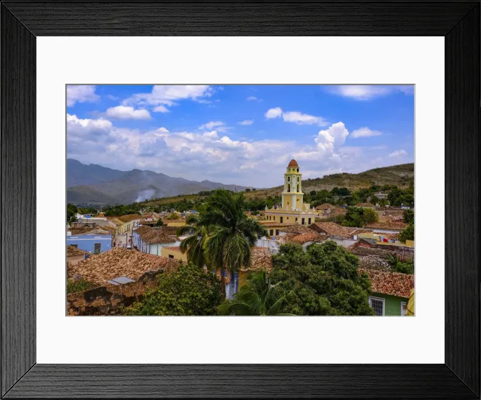 Framed Print : Rooftop view of Trinidad, UNESCO World Heritage Site, Sancti Spiritus, Cuba, West Indies Framed Print : Rooftop view of Trinidad, UNESCO World Heritage Site, Sancti Spiritus, Cuba, West Indies