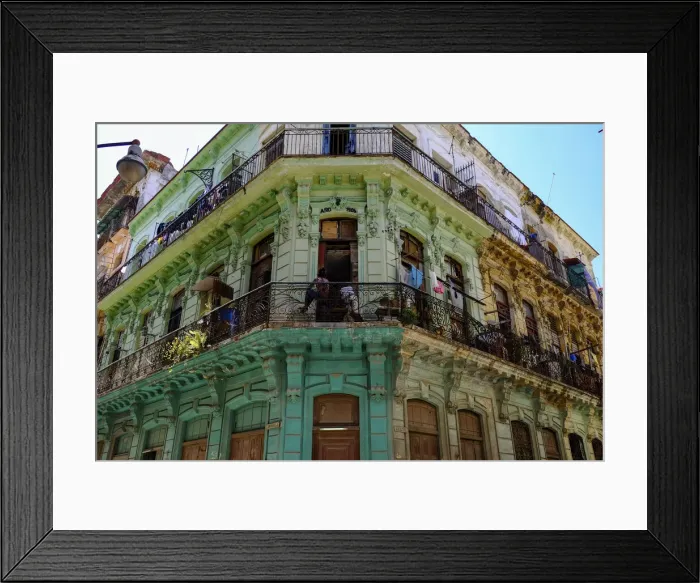 Framed Print : Colorful architecture, Havana, Cuba, West Indies, Central America Framed Print : Colorful architecture, Havana, Cuba, West Indies, Central America
