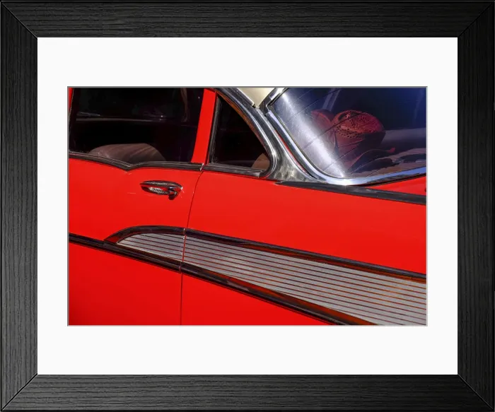 Framed Print : Close view of red vintage car, Havana, Cuba, West Indies, Central America Framed Print : Close view of red vintage car, Havana, Cuba, West Indies, Central America