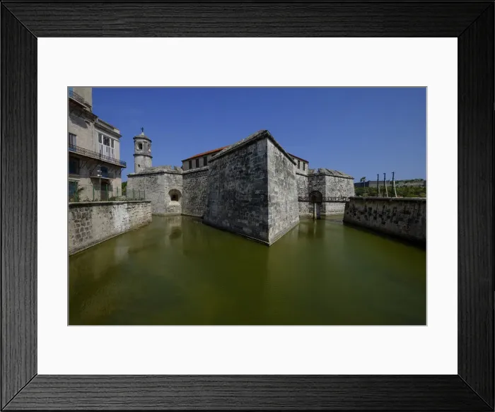 Framed Print : Historic buildings surrounded by a moat, Old Havana, Cuba, West Indies, Central America Framed Print : Historic buildings surrounded by a moat, Old Havana, Cuba, West Indies, Central America