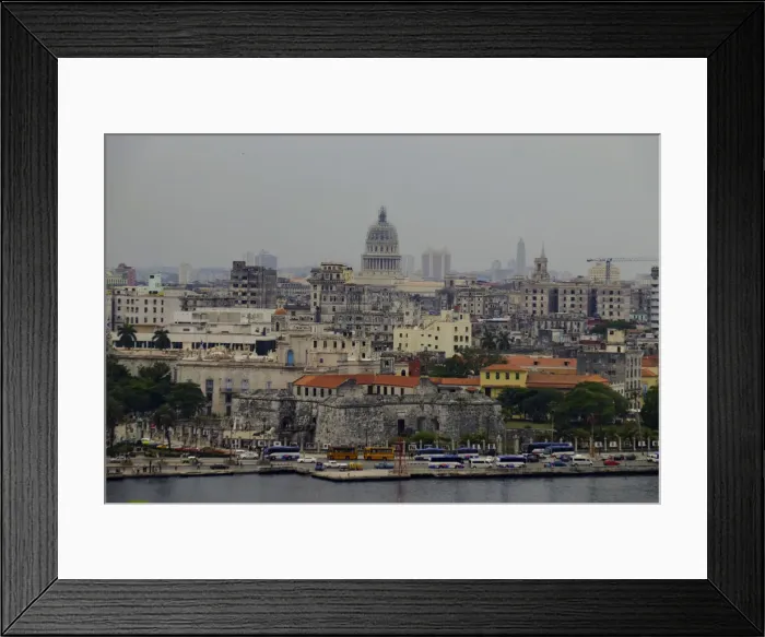 Framed Print : Skyline of Havana featuring the National Capitol Building, Havana, Cuba, West Indies Framed Print : Skyline of Havana featuring the National Capitol Building, Havana, Cuba, West Indies