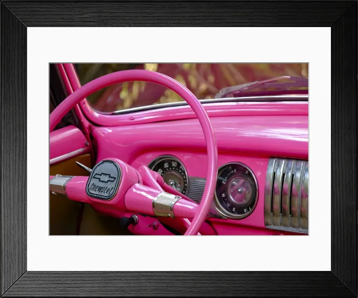 Framed Print : Steering wheel of one of Hemingways cars at his home, Finca Vigia Framed Print : Steering wheel of one of Hemingways cars at his home, Finca Vigia