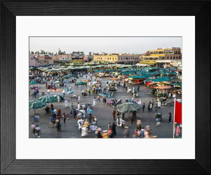 Framed Print : Jemaa el-Fna Square, UNESCO World Heritage Site, Marrakech, Morocco, North Africa, Africa Framed Print : Jemaa el-Fna Square, UNESCO World Heritage Site, Marrakech, Morocco, North Africa, Africa