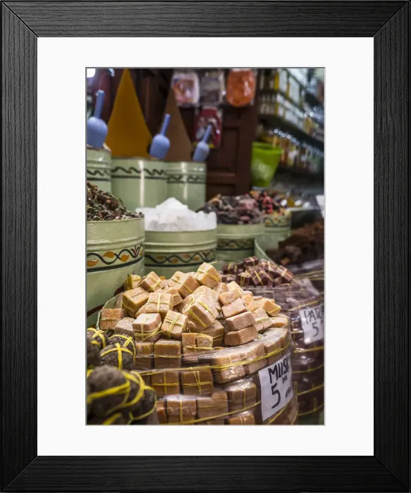 Framed Print : Spices for sale in souk, Medina, Marrakech, Morocco, North Africa, Africa Framed Print : Spices for sale in souk, Medina, Marrakech, Morocco, North Africa, Africa